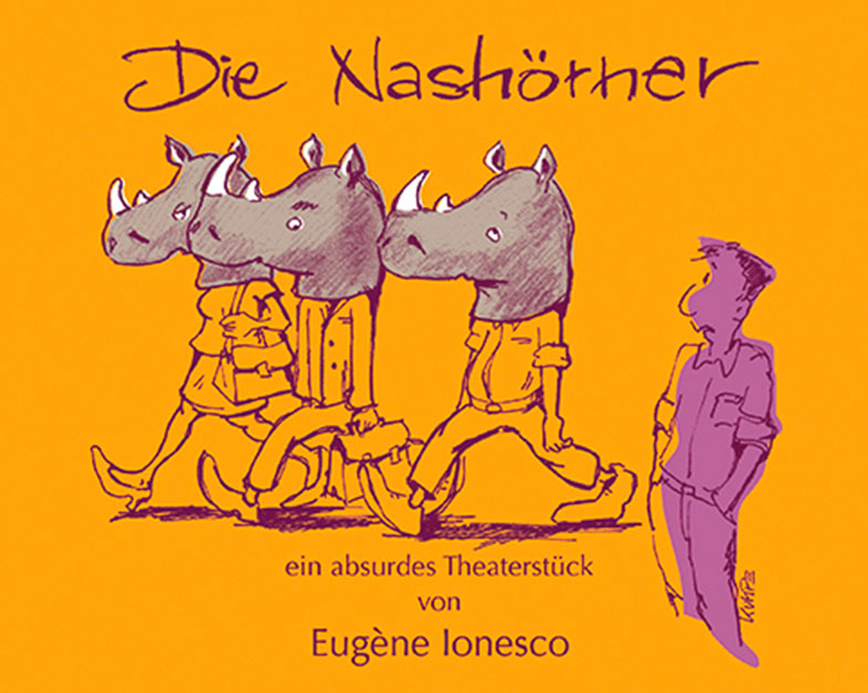 Die Nashoerner Ionesco Covervorschlag 